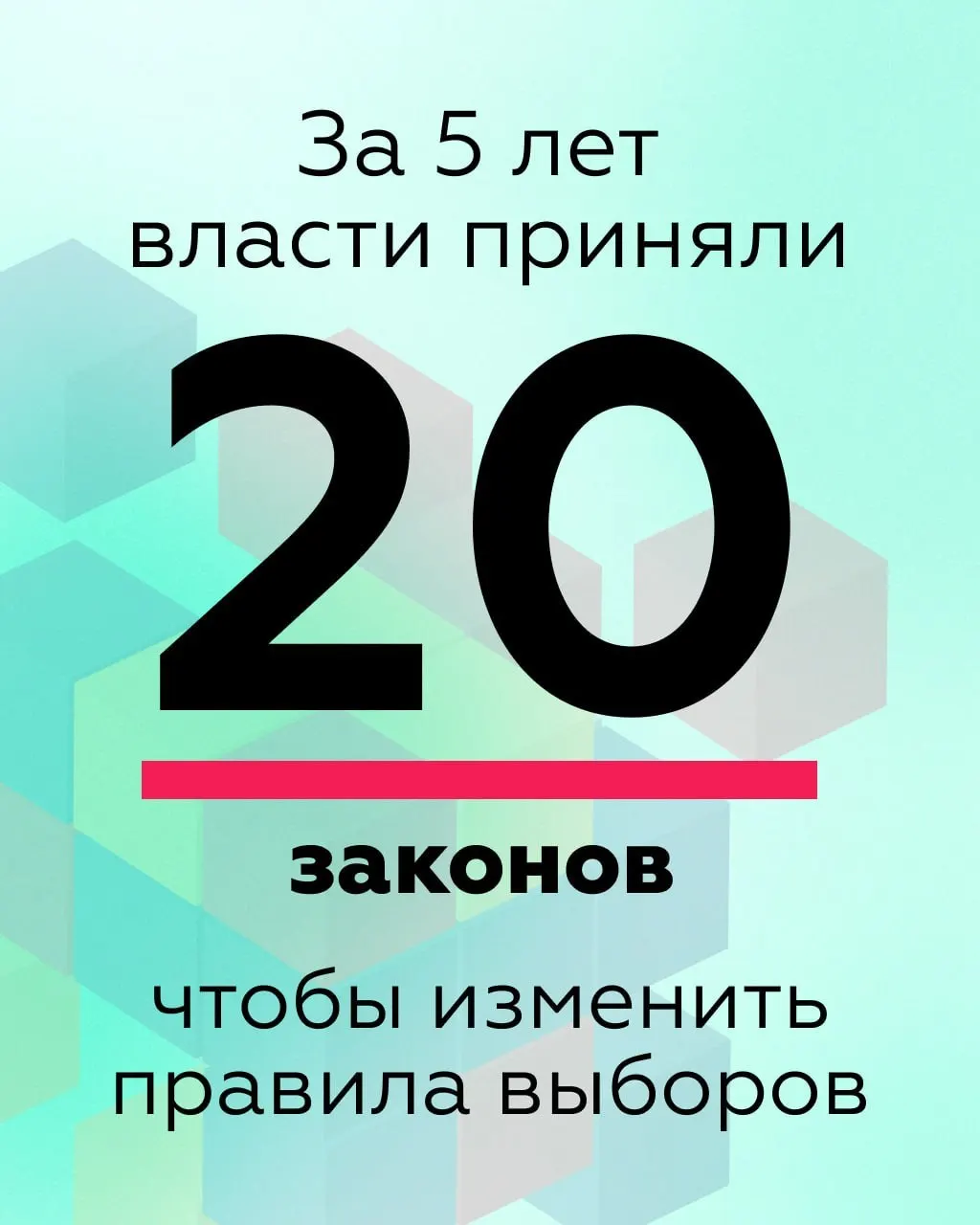 За последние пять лет в законодательство внесли около двадцати изменений, которые, по мнению экспертов, ограничивают конкуренцию, уменьшают прозрачность и осложняют общественный контроль на выборах.
