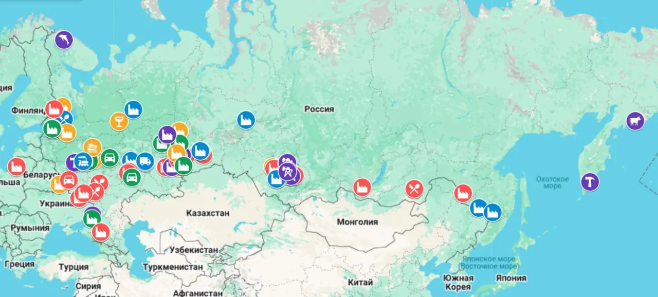 Интерактивная карта фиксирует случаи остановок производств, массовых сокращений, задержек зарплат и перехода на неполную занятость — с начала 2026 года подобных случаев зарегистрировано больше, чем за весь 2025 год.