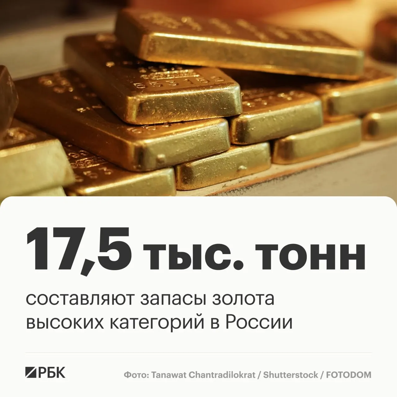 Заместитель главы Роснедр сообщил, что в стране около 17,5 тыс. тонн золота высокого качества; при текущей добыче эти запасы позволяют сохранить лидерство примерно на три десятилетия.